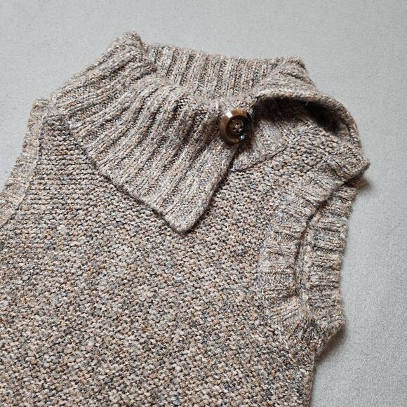 Suzy Shier Brown Cowl Neck Sweater Wool Blend Size Small - Picture 6 of 8